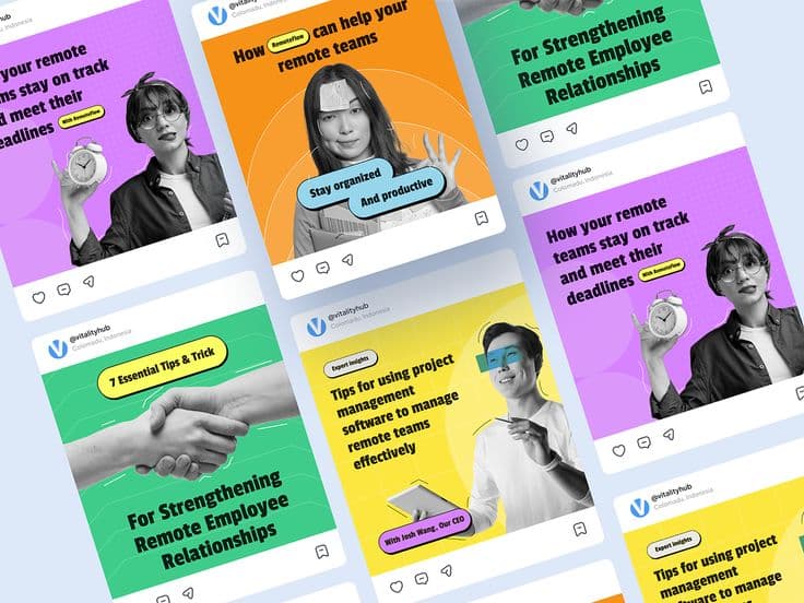 High performing SaaS ad creative test