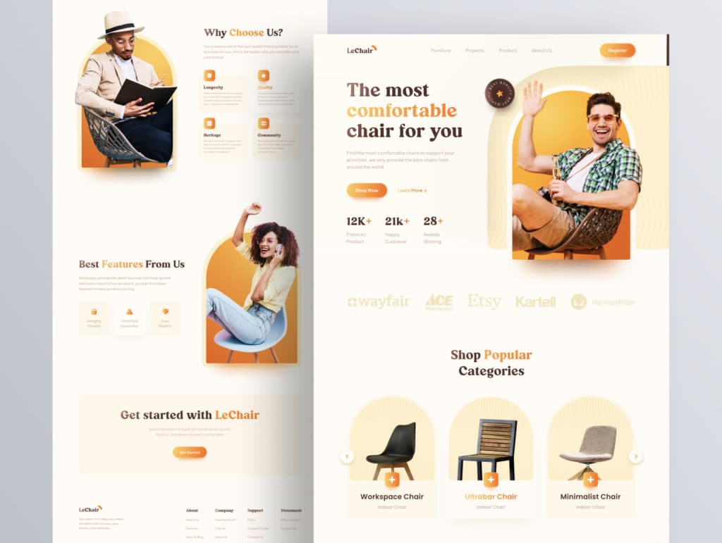 Customer journey preview