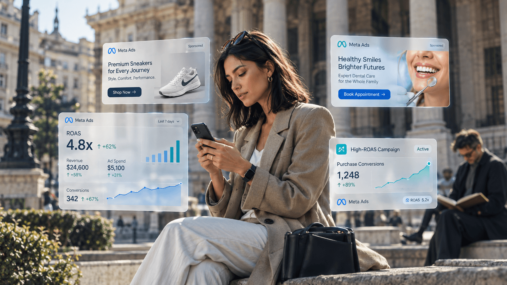 Social commerce engagement creative