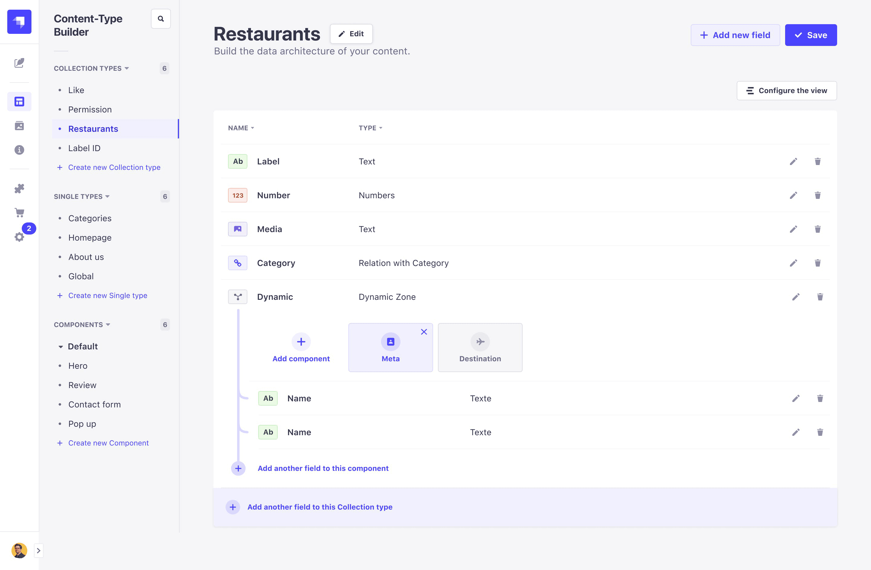 Strapi headless CMS architecture and editorial experience preview