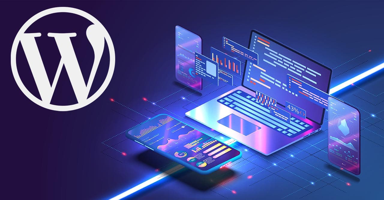 WordPress custom theme and dashboard preview