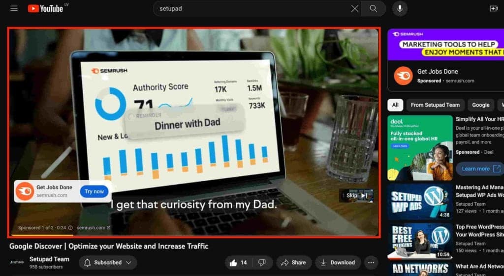 Display & YouTube Advertising