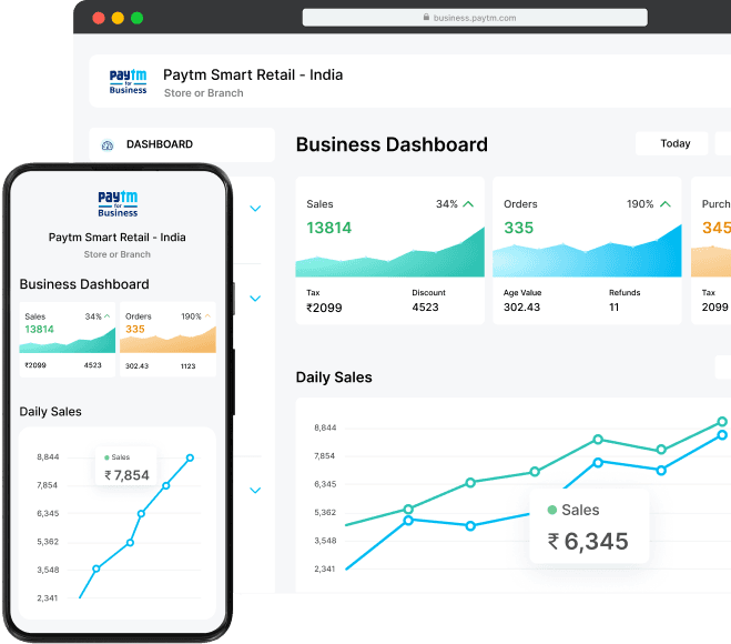 Payment analytics dashboard
