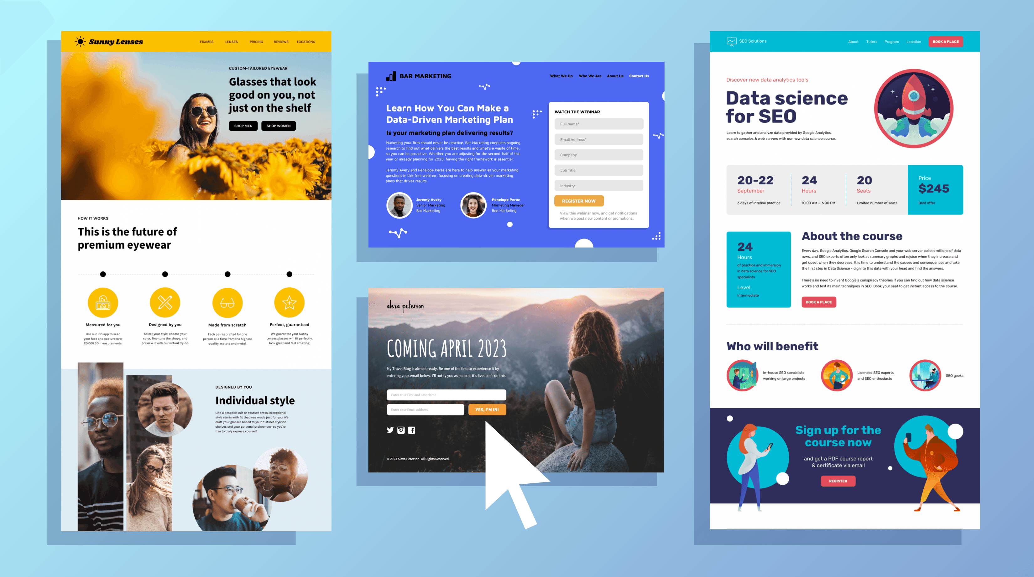 Landing Pages & Campaign Experiences