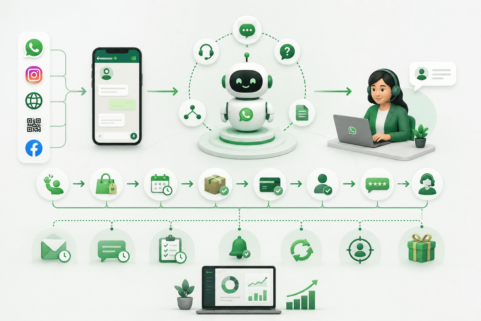 WhatsApp Automation Workflow